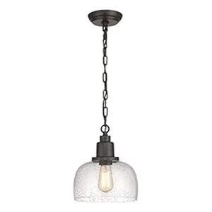 Modern Farmhouse Pendant Light 1light Industrial Hanging Light Fixture 9.3inch B - Picture 1 of 11