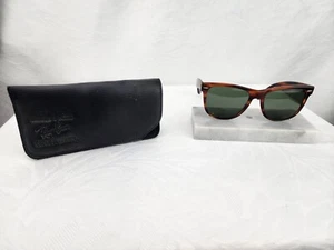 VINTAGE RAY BAN WAYFARER B&L G15 TORTOISE BROWN RAY BANS SUNGLASSES MADE IN USA - Picture 1 of 15