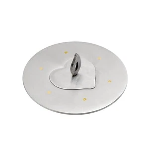 1 pcs Candle Toppers Round Shade Jar Lid Shade Sleeves Heart for Jar Candles ... - Picture 1 of 4