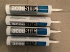 4 NEW ACOU STIC Adhesive Glue Tube For Acoustic Studio Sound Proofing Wall Tile