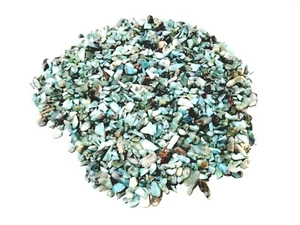 Pietra curativa truciolo lucido Larimar liscia 4-6 mm pietra preziosa perline sfuse 500 cts - Foto 1 di 8