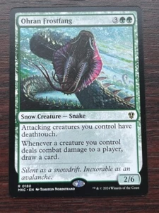 1x OHRAN FROSTFANG - Commander - MTG - Magic the Gathering - Picture 1 of 1