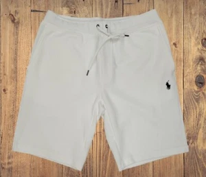 Polo Ralph Lauren Men’s Double Knit Tech Fleece Shorts 9” White Size MEDIUM - Picture 1 of 1