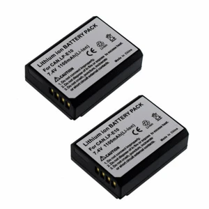 2x LP-E10 LPE10  Battery For Canon EOS Rebel T3 T6 T7 T100 Kiss X50 X80 X90 - Picture 1 of 7