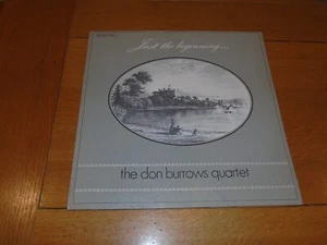 THE DON BURROWS QUARTET - Just The Beginning... - 1971 Australian 10-track LP - Imagen 1 de 10