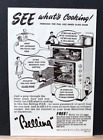1954 Small Print Advert 'BELLING COOKERS WITH AN INNER GLASS DOOR' 6.75