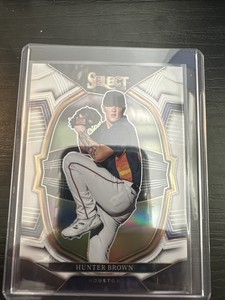 2023 Panini Select Baseball White  Hunter Brown 12/149