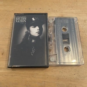 JANET JACKSON RHYTHM NATION cassette tape album - Picture 1 of 3