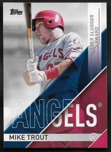 2017 Topps Silver Slugger Award Insert # SS-11 MIKE TROUT  Los Angeles Angels - Picture 1 of 1