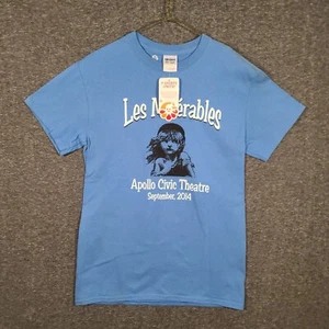 Les Miserables The Musical T-Shirt Apollo Civic Theatre Wet Virginia 2014 Size S - Picture 1 of 10