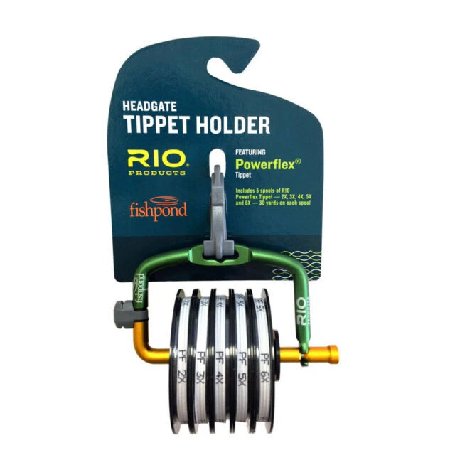 Rio Fly Fishing Tippet Head Gate With 2x 6x-powerflex-tippet - Clear