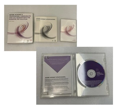 G2U COMPLETE GENUINE Adobe Acrobat 80 Professional for Windows Serial Key Academ - Image 1 of 4