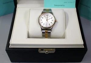Tiffany & Co Stainless Still 18k Gold 40mm Automatic Watch - CT60 - Picture 1 of 12