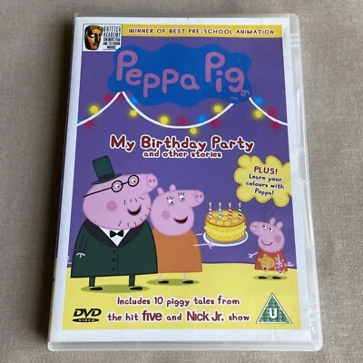 Peppa Pig: My Birthday Party and Other Stories (DVD) 10-Episodes PAL Region 2 + - image 1 of 4