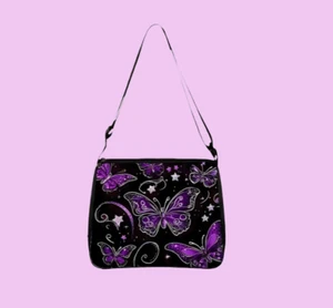 Schultertasche Schmetterling verstellbar - Bild 1 von 6