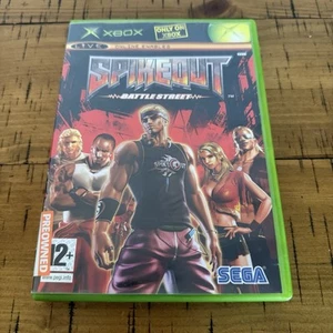 Spikeout Battlestreet Original Microsoft Xbox - Boxed with Manual Battle Street - Picture 1 of 9
