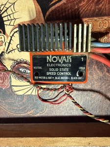 Vintage Novak 1 Electronic Speed Control Esc #1  Rare Rc10 Solid State - Picture 1 of 11