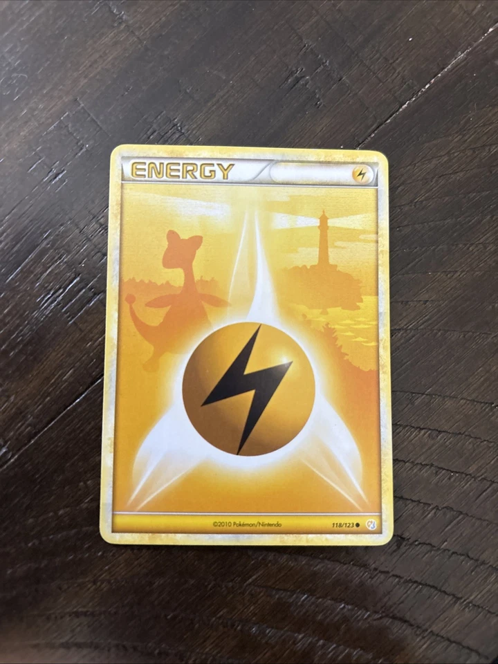 Lightning Energy 118/123 Heartgold & Soulsilver Regular - Image 1 of 2