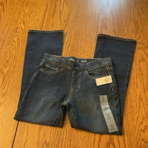 Old Navy Boot-cut Built In Tough Girls Size M (8) Midrise Jeans NWT - Picture 1 of 4