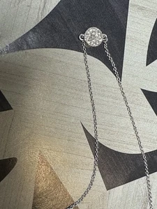 Neu 10k echt Pave Diamant Armband verstellbar WG - Bild 1 von 6