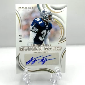 2024 Panini Immaculate George Teague Modern Marks Auto #19/99 - Picture 1 of 2