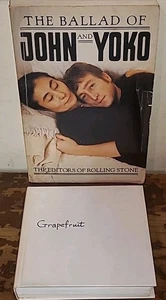 2 Yoko Ono GRAPEFRUIT & The Ballad Of John Editors Of Rolling Stone Books  - Foto 1 di 14