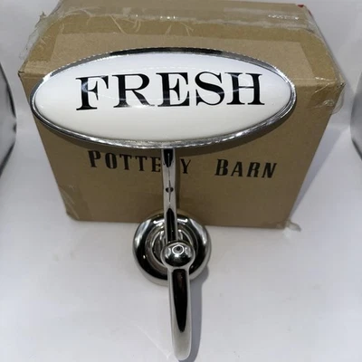 POTTERY BARN “FRESH” BATHROOM TOWEL/ROBE HOOK Discontinued HTF - Image 1 of 4