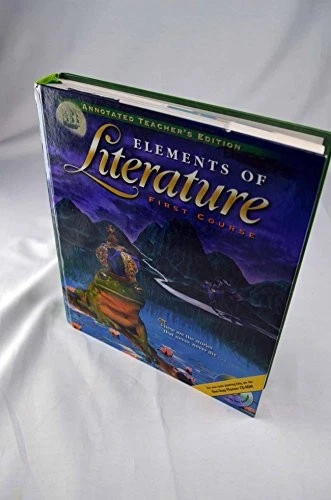 ELEMENTS OF LITERATURE, FIRST COURSE (ANNOTATED TEACHER'S By Holt Rinehart And - Image 1 of 1