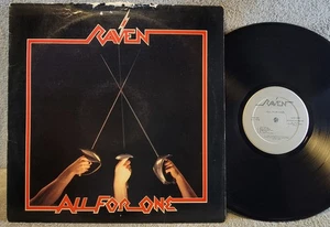Raven - All For One - OG 1983 LP - Heavy Metal Rock - VG+ - Imagen 1 de 3