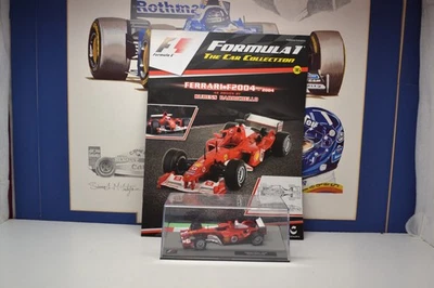 2004 Ferrari F2004 - Rubens Barrichello - Modellauto im Maßstab 1:43 - Panini F1 #36 - Bild 1 von 4