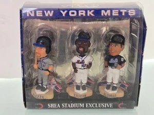 NY METS MAGNETISCHE MINI BOBS Wackelkopf-Set Shea Stadium exklusive Piazza neu im Karton - Bild 1 von 12