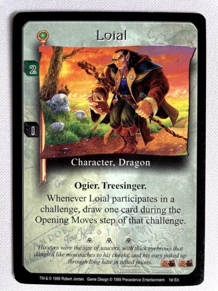 Loial - Wheel of Time CCG - Premier - Image 1 of 1