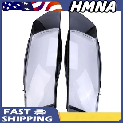 2X Left+Right Headlight Covers Headlamp Lens Shell For AUDI A5 S5 RS5 2008-2012 - Image 1 of 4