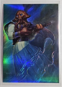 1996 Star Wars Finest Tessek #81 Refractor - Picture 1 of 2