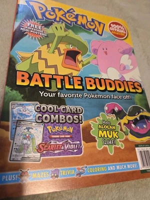 Pokémon  100% Official Magazine Battle Buddies Your Favorite Pokémon Face Off! - Image 1 of 4