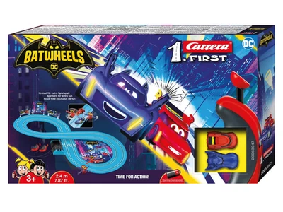Carrera FIRST Batwheels 1/50 Slot Car Racing Set Tiempo para Acción 63047 Foto 1 de 4
