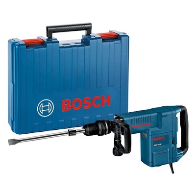 Bosch Schlaghammer GSH 11 E Professional mit SDS-max im Set im Handwerkerkoffer - Bild 1 von 4