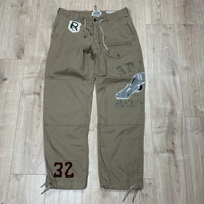 Polo Ralph Lauren Cargo Pants, Rare Patch Bleeker Lo Life, Brown, Mens W36 L34 - Image 1 of 4