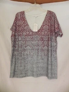 Womans Plus Size top, 3/4 Sleeve V-Neck XXL - Picture 1 of 2