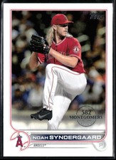 Noah Syndergaard 2022 Topps 582 Montgomery Set Foil Stamp #584 Los Angeles