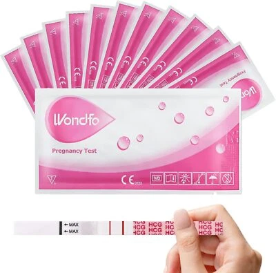 Pregnancy Test 20 Ultra Early Pregnancy Test Strips 10 MIU/mL 5mm Width Fertilit