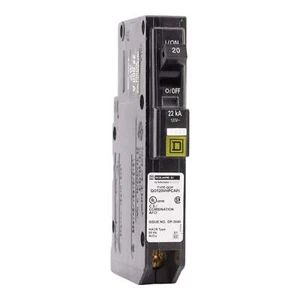 Square D QO120VHPCAFI 20 Amp Single Pole 120V Plug-On Neutral AFCI Arc Fault Cir - Picture 1 of 8