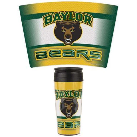 Baylor Bears 16oz Plastic Travel Mug Cover
