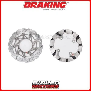 HUSQVARNA SMR 511 2012 BRAKING DISC KIT - FRONT + REAR [WAVE  - Picture 1 of 5