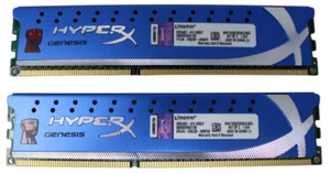 Kingston HyperX KHX1600C9D3K2/4GX 4GB 2 x 2GB DDR3-1600 Memory Inc VAT - Picture 1 of 3