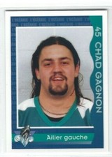 1997-98 Rimouski Oceanic (QMJHL) Quebec Provincial Police Chad Gagnon