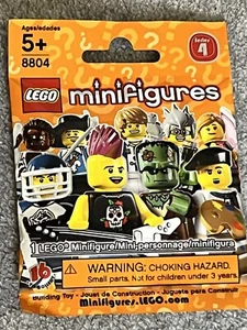 LEGO Collectible Minifigs - Rare - Series 4 8804 - Sealed - Picture 1 of 4