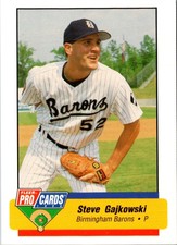1994 Fleer ProCards Steve Gajkowski #615 Birmingham Barons Baseball Card