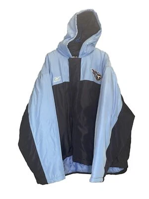 Reebok Tennessee Titans Winter Jacket Size 3X Large~NFL Football Blue Quilted - Image 1 of 4