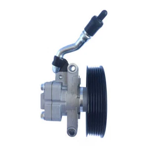 Power Steering Pump-New with Pulley and Pipe Edelmann 6041PX - Picture 1 of 8